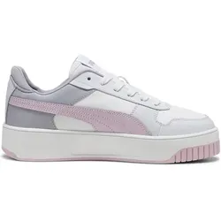 PUMA Damen Freizeitschuhe Carina Street, Größe 40 1⁄2 in Silber Silber