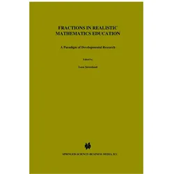 Fractions in Realistic Mathematics Education, Fachbücher von Leen Streefland