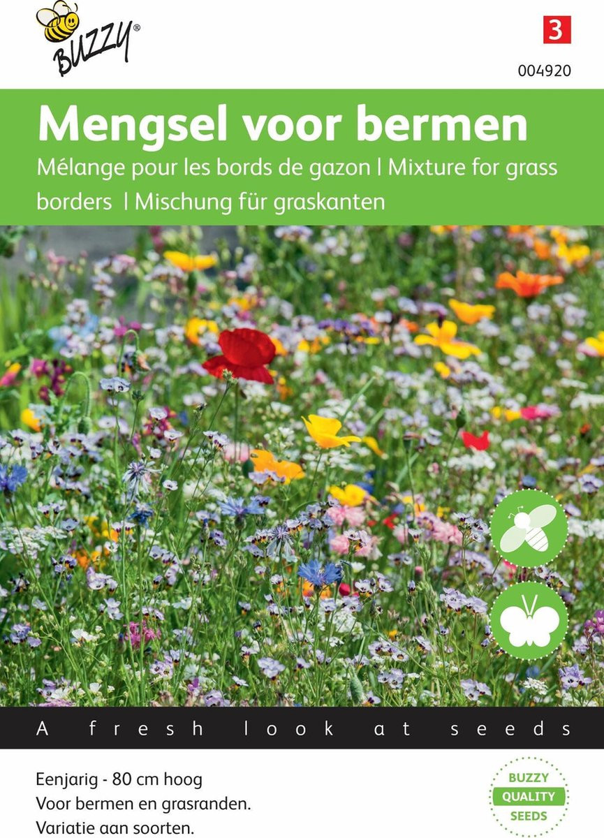 Buzzy Mengsel voor bermen