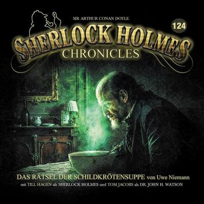 Das Rätsel der Schildkrötensuppe Folge 124 - , CD, 9783960664598