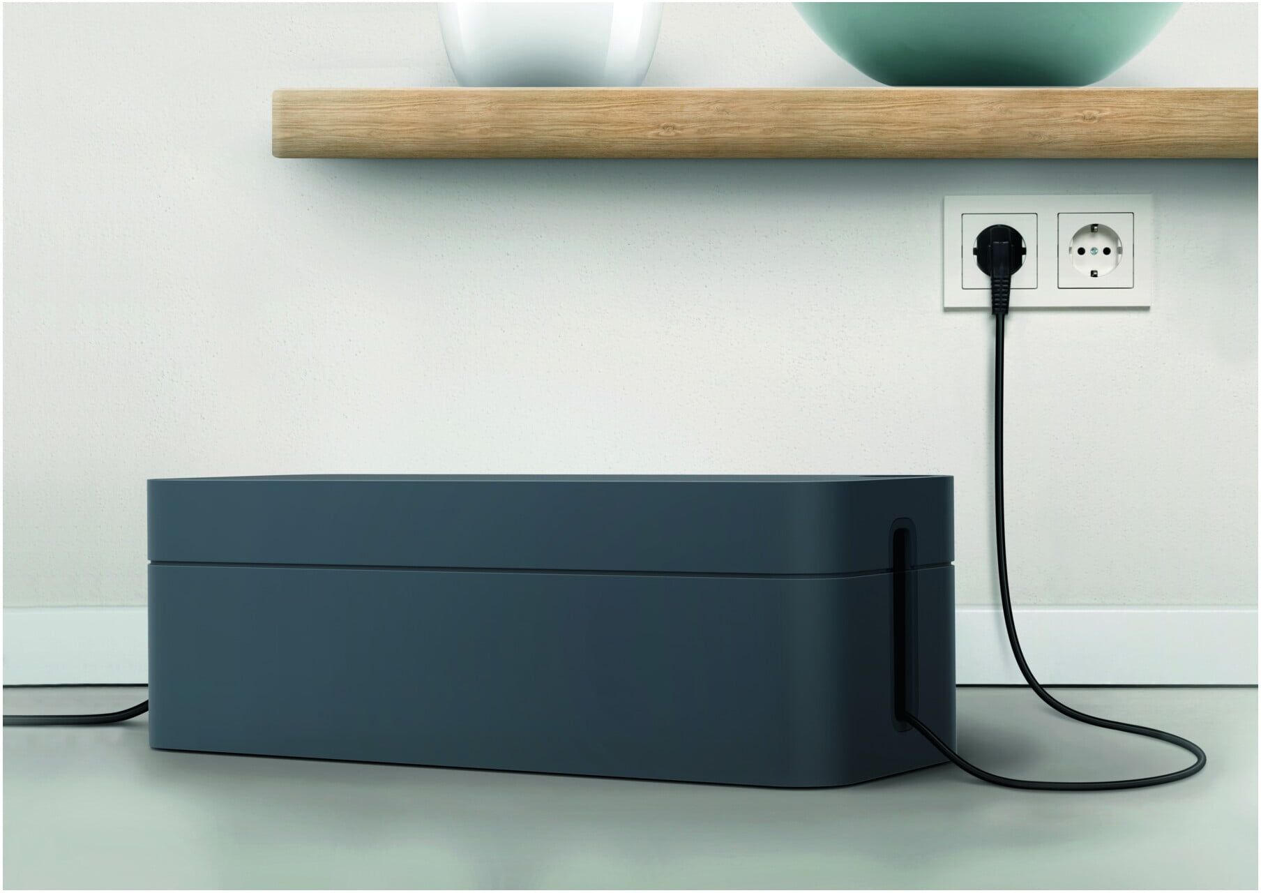 DURABLE Kabelbox CAVOLINE® BOX L graphit (503037)
