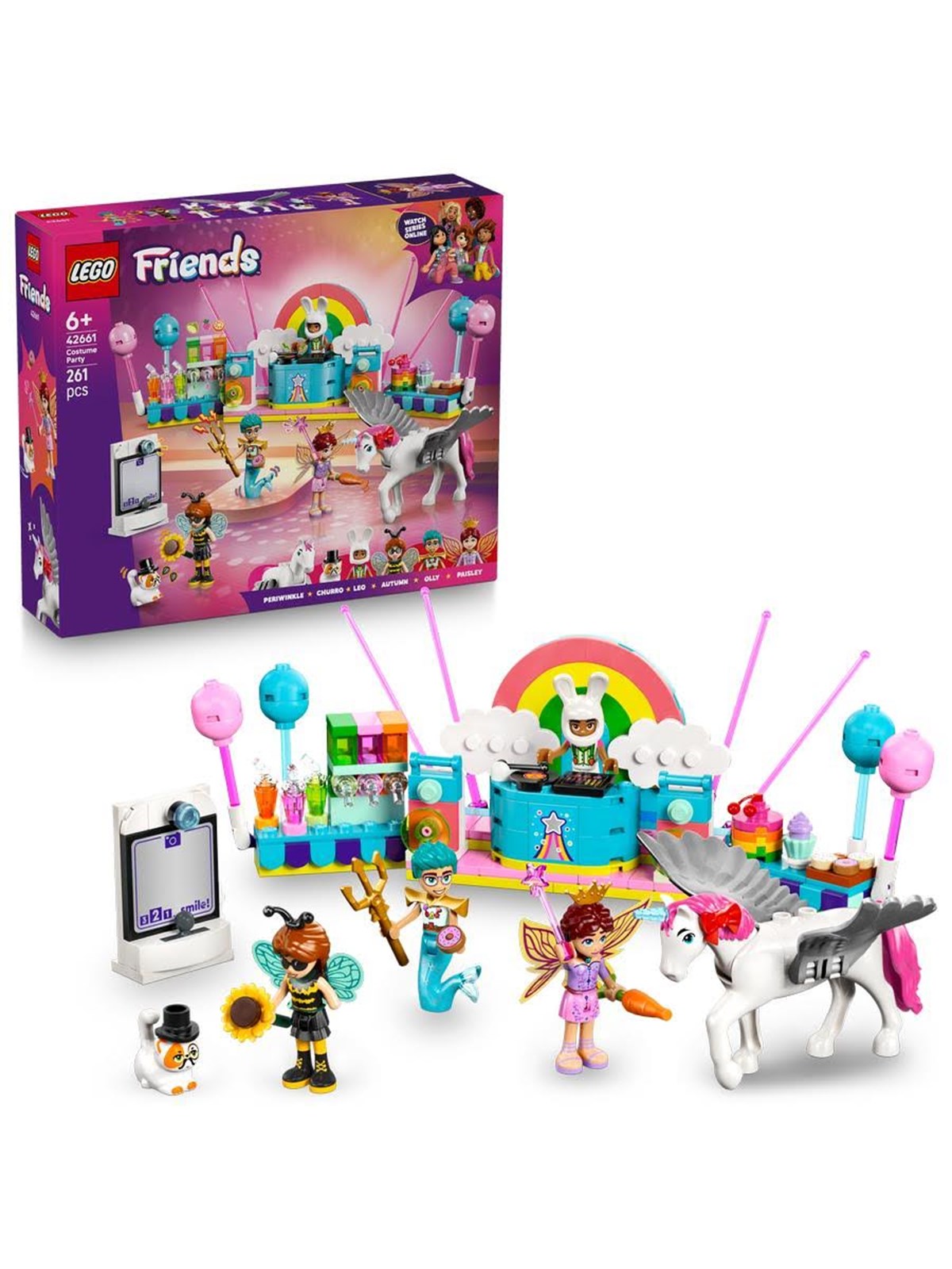 LEGO Friends 42661 Kostümparty mit Einhorn und Fee
