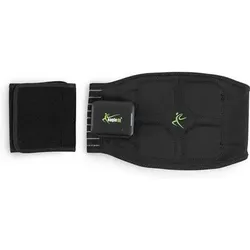 EAGLEFIT EMS Gürtel EMS BELT 2.0 mit 6 Elektroden, Größe S (Umfang 65cm-125cm) in Schwarz Schwarz
