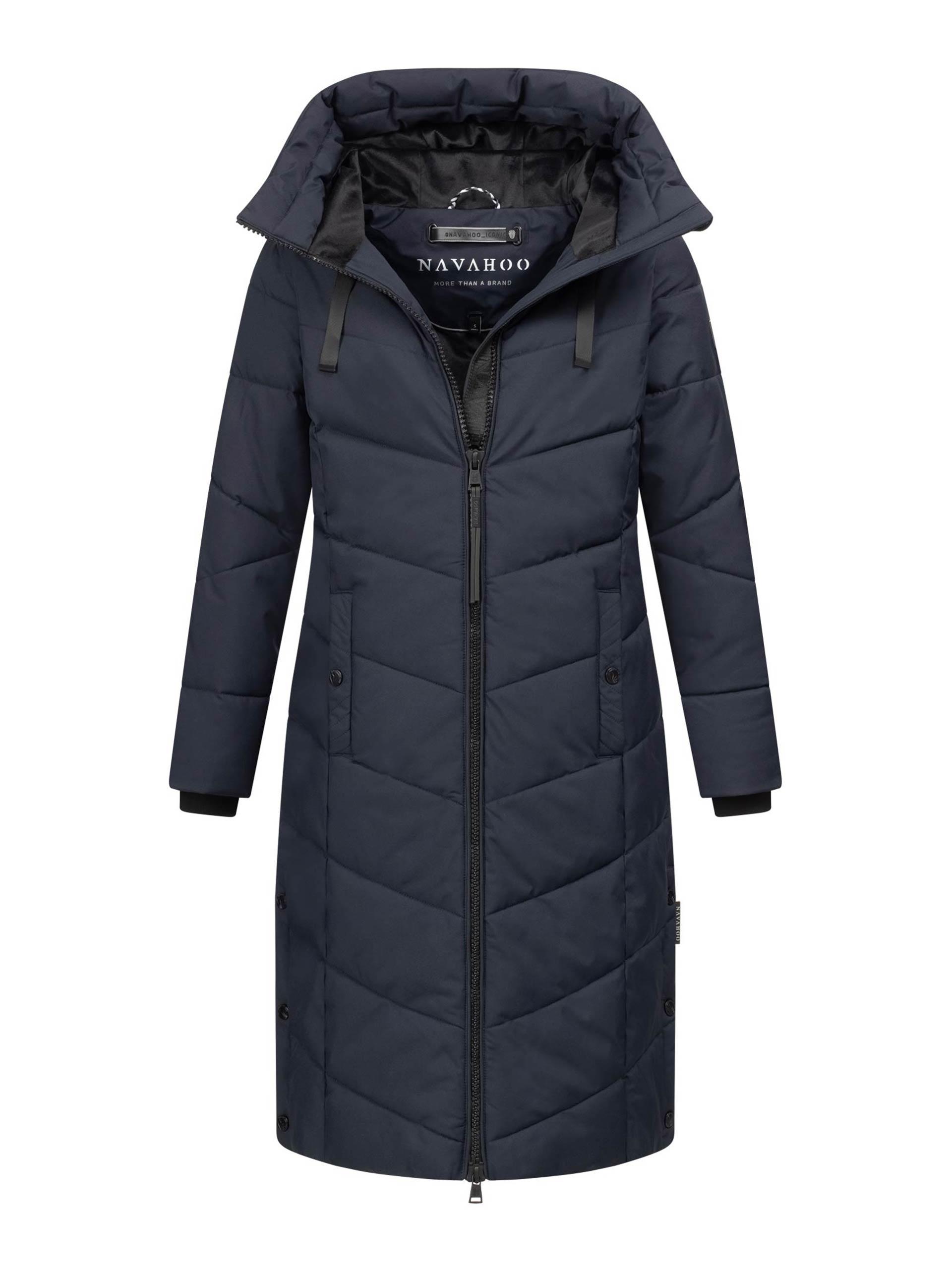 Navahoo Schmatzibär Damen Winter Steppmantel – warm & elegant