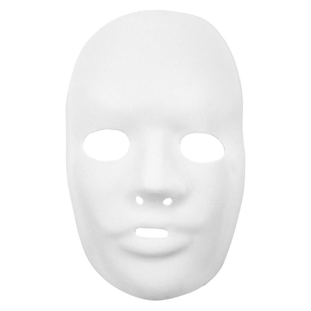 Creativ Company Maske Weiss 24x15,5cm, 12 Stk. (5707167025888)