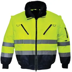 Portwest,  Pj50 Y Bomberjacke Warnung 4W1 Xxl (XXL)