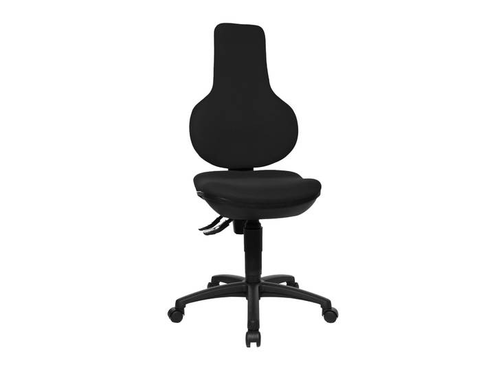Office chair Topstar Ergo Point P without armrests, Black/Black, New, Ergonomic chair - ideal for flexible working