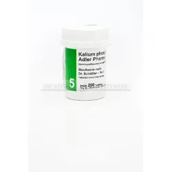 BIOCHEMIE Adler 5 Kalium phosphoricum D 6 Tabl. 200 St