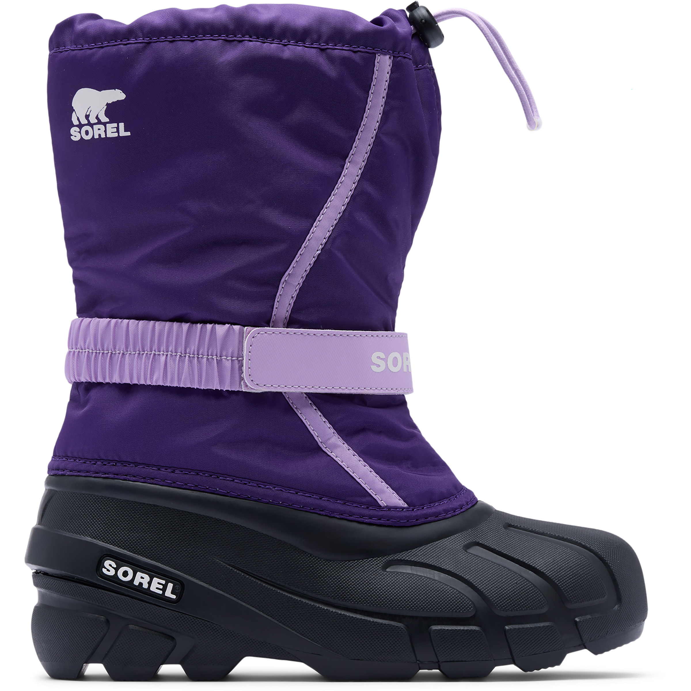 Sorel Little Kids Flurry Kinder Winterschuhe & Winterstiefel lila Größe 29 Lifestyle Wasserabweisend