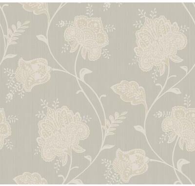 Seabrook Designs Vivienne Paisley Unpasted Wallpaper