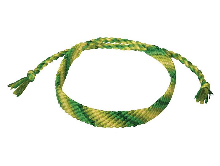 Rayher Baumwoll-Garn Stitch and Knot Blattgrün 50 m