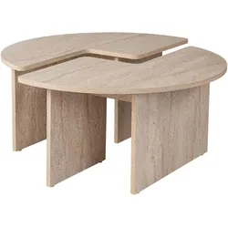 Skye Decor, Couchtisch + Beistelltisch, Moira (90 x 41 cm)