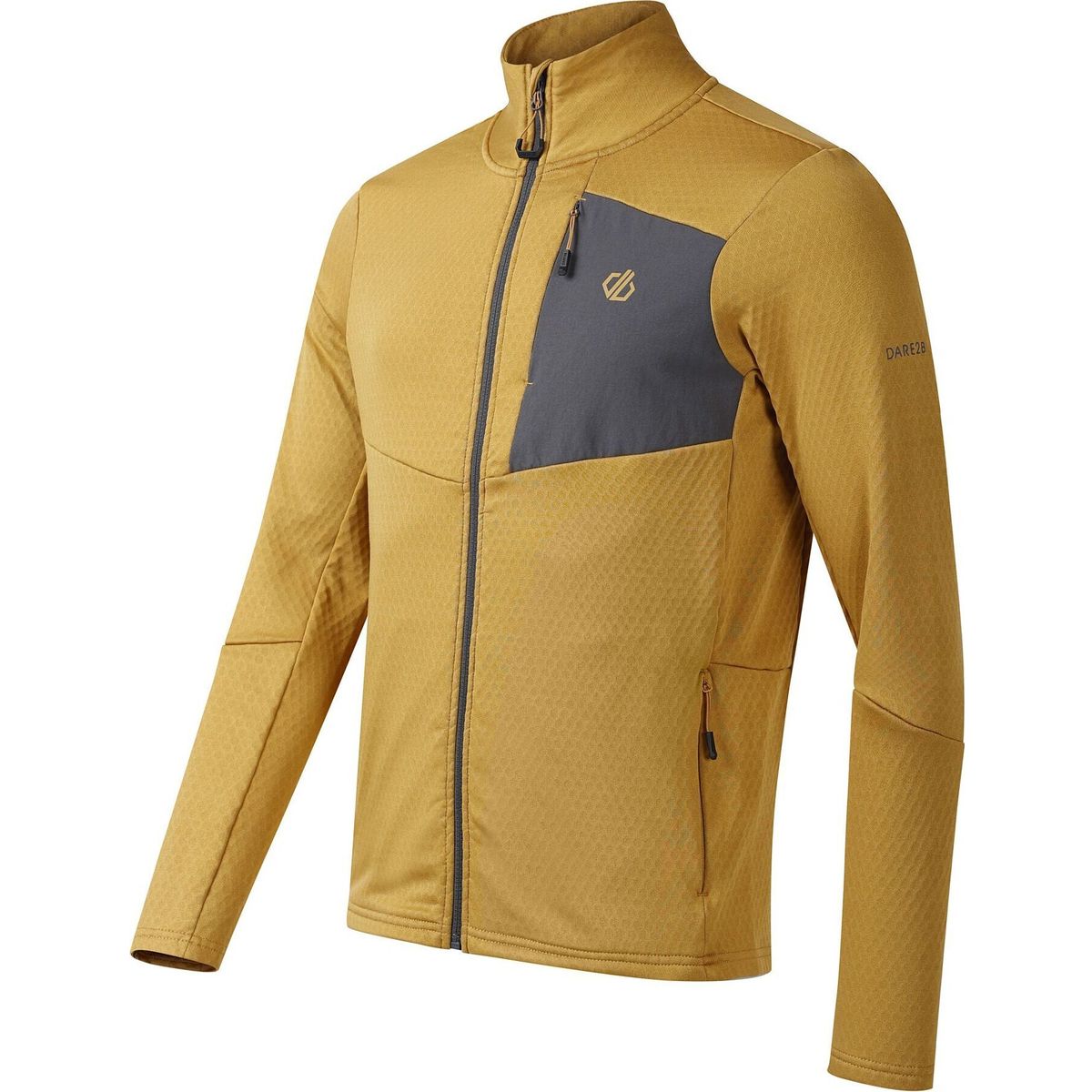 Dare2b Venture Stretch Midlayer woodbrw/mgnt (ZLL) L DML619-ZLL-L