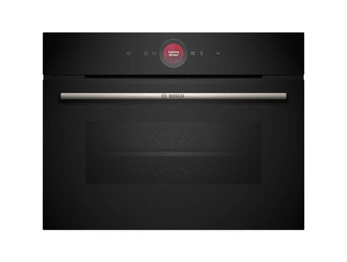 Bosch Kompaktbackofen, Schwarz, A+, 59.4x45.5x54.8 cm, Elektronikuhr, Kühlgebläse, Schnellaufheizung, Backofenbeleuchtung, WLAN-fähig, Küchen, Küchenelektrogeräte, Backöfen & Herde