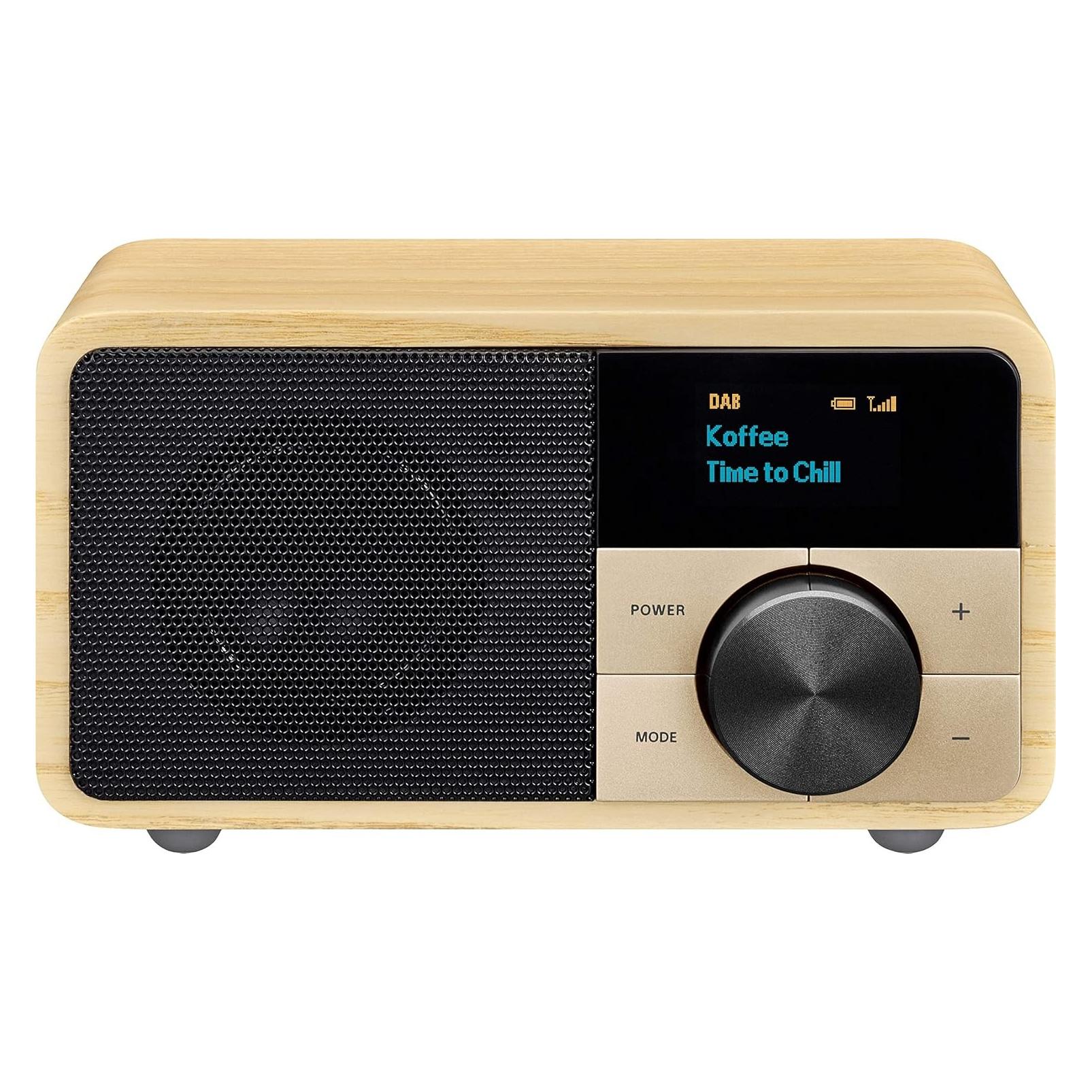 Sangean Ddr-7 (AM, DAB+, FM, Bluetooth) (DDR-7 NATURAL WOOD)