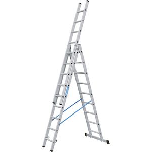 Zarges Mehrzweckleiter Skymaster DX, 44839, 3-teilig, mit 3 x 9 Sprossen