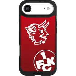 Nivocase Handyhülle für Apple iPhone Air Hülle NIVOpure Case Schwarz 1. FC Kaiserslautern Offizielles (Apple iPhone Air), Smartphone Hülle, Schwarz