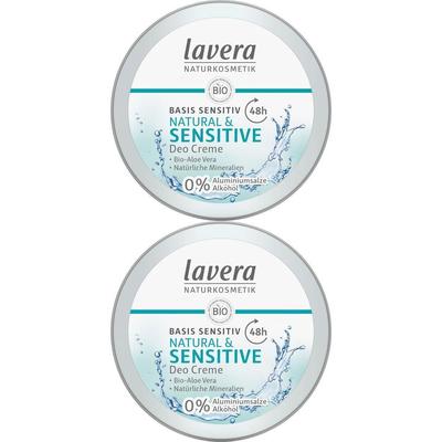 Lavera basis sensitiv Deo Creme dt 2x 2x50 ml
