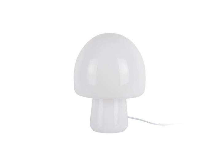 Lampe de table verre blanc 20x20x27cm