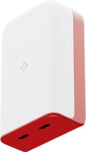 Twelve South PlugBug 50W USB-C Wall Char USB Ladegerät 50W USB-C Weiß, Rot