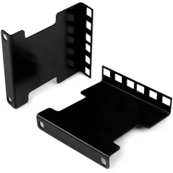 StarTech 4in Rack Depth Adapter - 2u, Serverschrank Zubehör, Schwarz