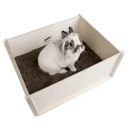 Bunny Buddelkiste | 50x 39x 19,5cm Nagerzubehör, Beschäftigung