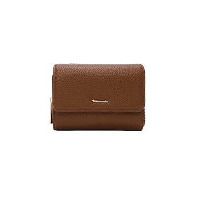 Geldbörse TAMARIS "Geldbörse TAS Marissa", Damen, braun (cognac 700), Kleinlederwaren