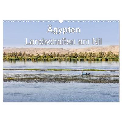 Ägypten Landschaften am Nil (Wandkalender 2027 DIN A3 quer), CALVENDO Monatskalender