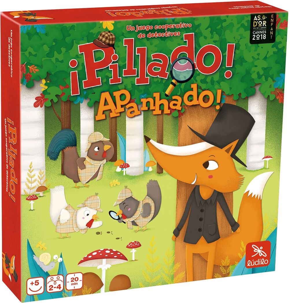 Lúdilo Juego educativo Pillado Ludilo.