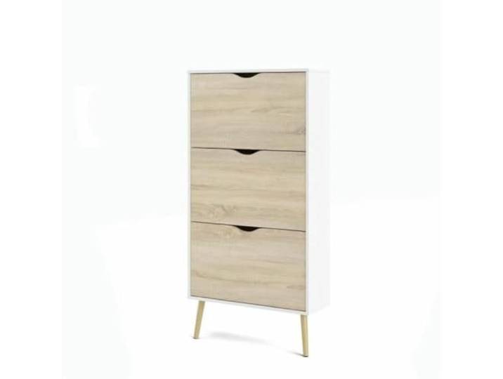 Schuhschrank, Weiß, Eichenholz, 70,2 x 23,9 x 138,9 cm, Marke: BigBuy Home - EAN: 5713035054492