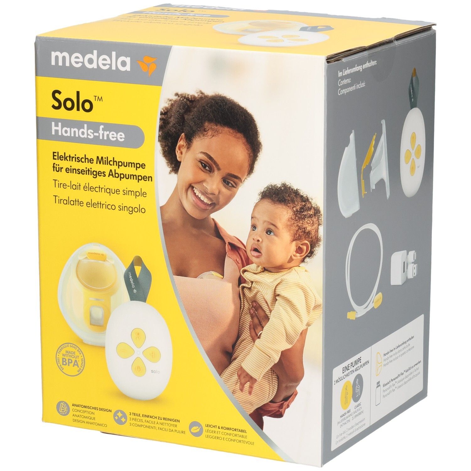 Medela Solo hands-free Milchpumpe 1 St Gerät