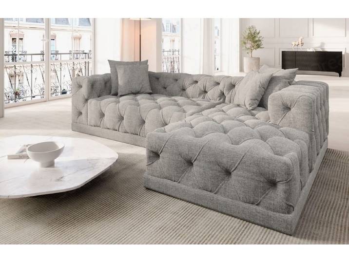 Stoff Ecksofa Palma L-Form