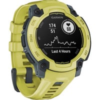 Instinct E, Smartwatch limette/limette, 45 mm, Twilight/Electric Lime, Silikon-Armband