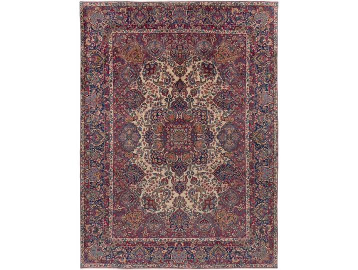 Kerman Rawar Antik Teppich 301x409 Handgeknüpft Orientteppich Perserteppich