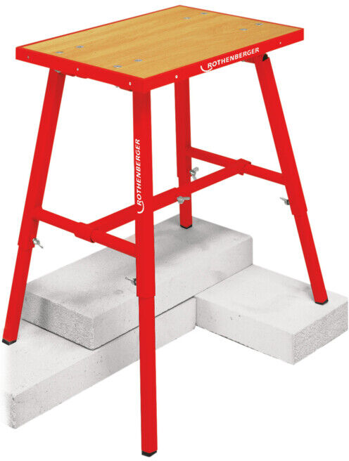 Établi télescopique hêtre l.700xP.450mm H. réglable douille multiplex 30mm 30 mm ; ROTHENBERGER (070699X)