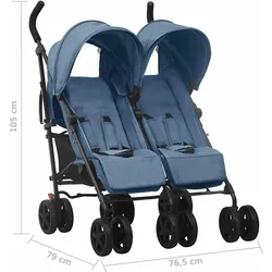 vidaXL, Kinderwagen, Fahrenhorst