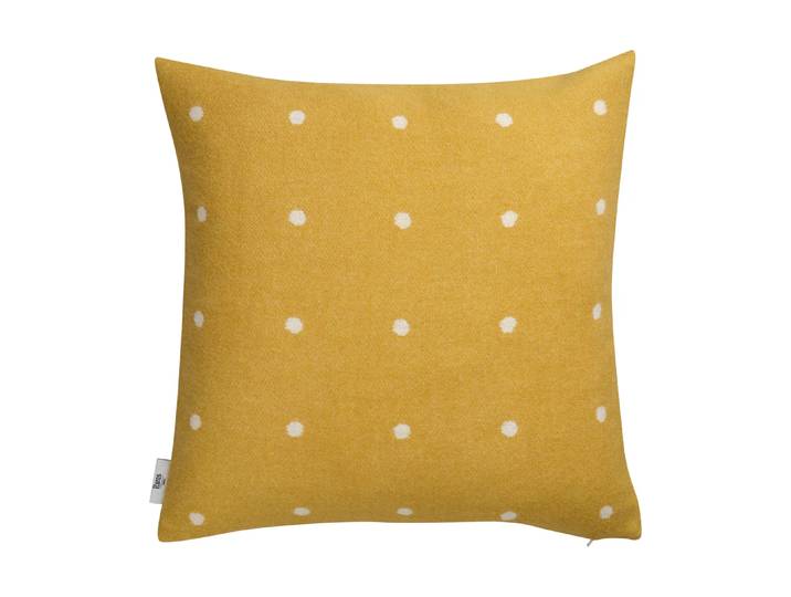 Røros Tweed Coussin Pastille 50x50 cm Sun yellow