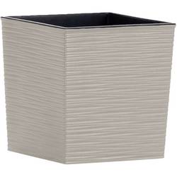 Siena Garden NIZZA GROOVE LA838-05 Pflanzgefäß Polypropylen Creme