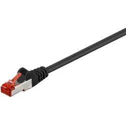 Goobay 95508 Netzwerkkabel Schwarz 3 m Cat6 S/FTP (S-STP)