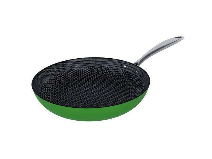 Cook &amp; Pan - Poêle Go Green Honey 24 cm - Inox - Sans PFAS - induction - Garantie de 7 ans -