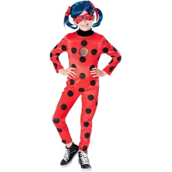 Metamorph Miraculous - Ladybug Deluxe Kostüm für Kinder (122, 128)