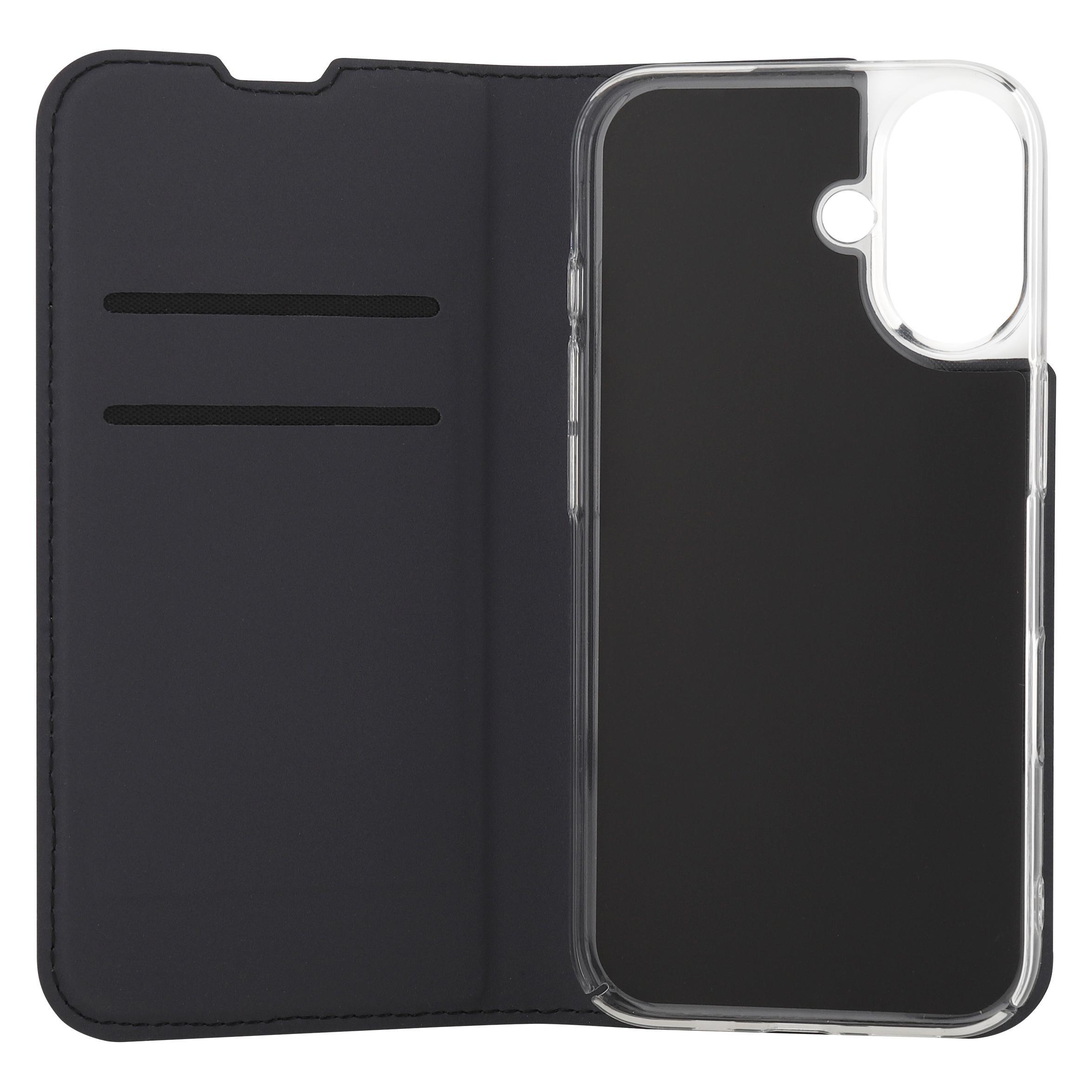 FoneKit BookCase Case, iPhone 16, black (Apple iPhone 16) (49236030)