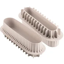 Silikonform für Gebäck Inserto Buche 22 × 5 × 4 cm, 590 ml