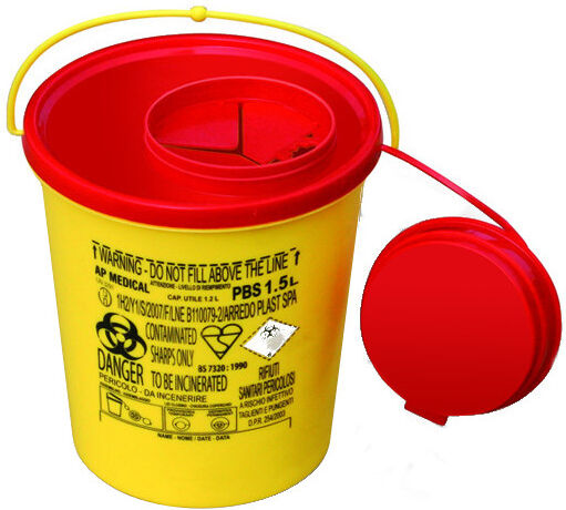 Safety Contenitore Racc.Aghi Usatisaf