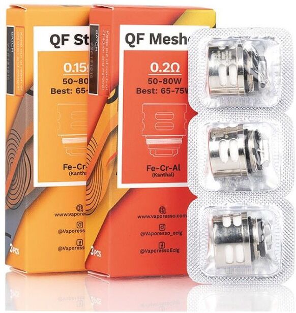 Vaporesso Qf Head Coil  Resistenze - 3 Pezzi