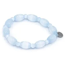 MONESSA Armband Edelsteine Nuggets flexibel