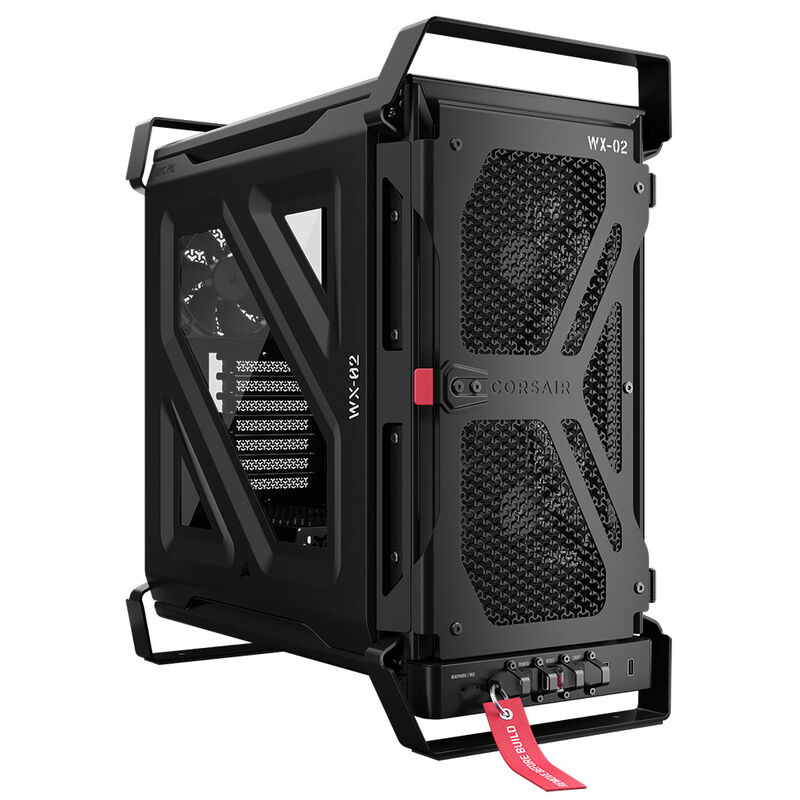 Corsair WARTHOG RS PC-Gehäuse, Mid-Tower E-ATX, Tempered Glass - schwarz