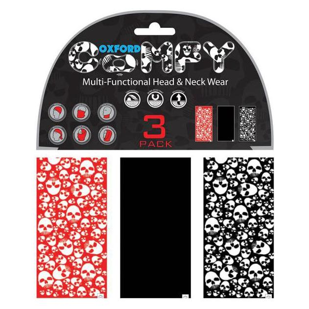 Oxford Comfy Skulls 3-Pack (NW106)