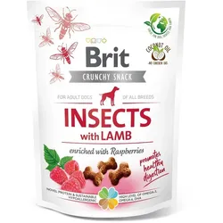 BRIT CARE Dog Crunchy Cracker Insects rich in Lamb 200g