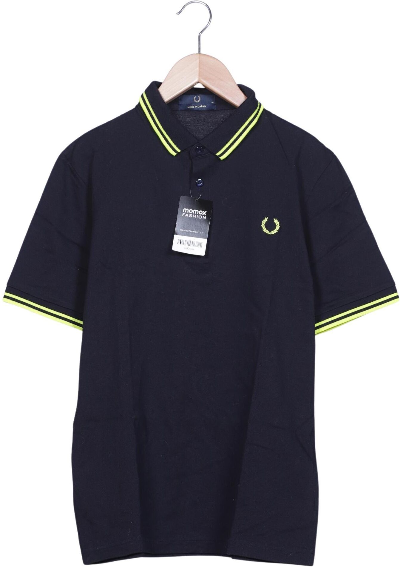 Fred Perry Herren Poloshirt, Neon, Gr. M, Baumwolle - Second Hand